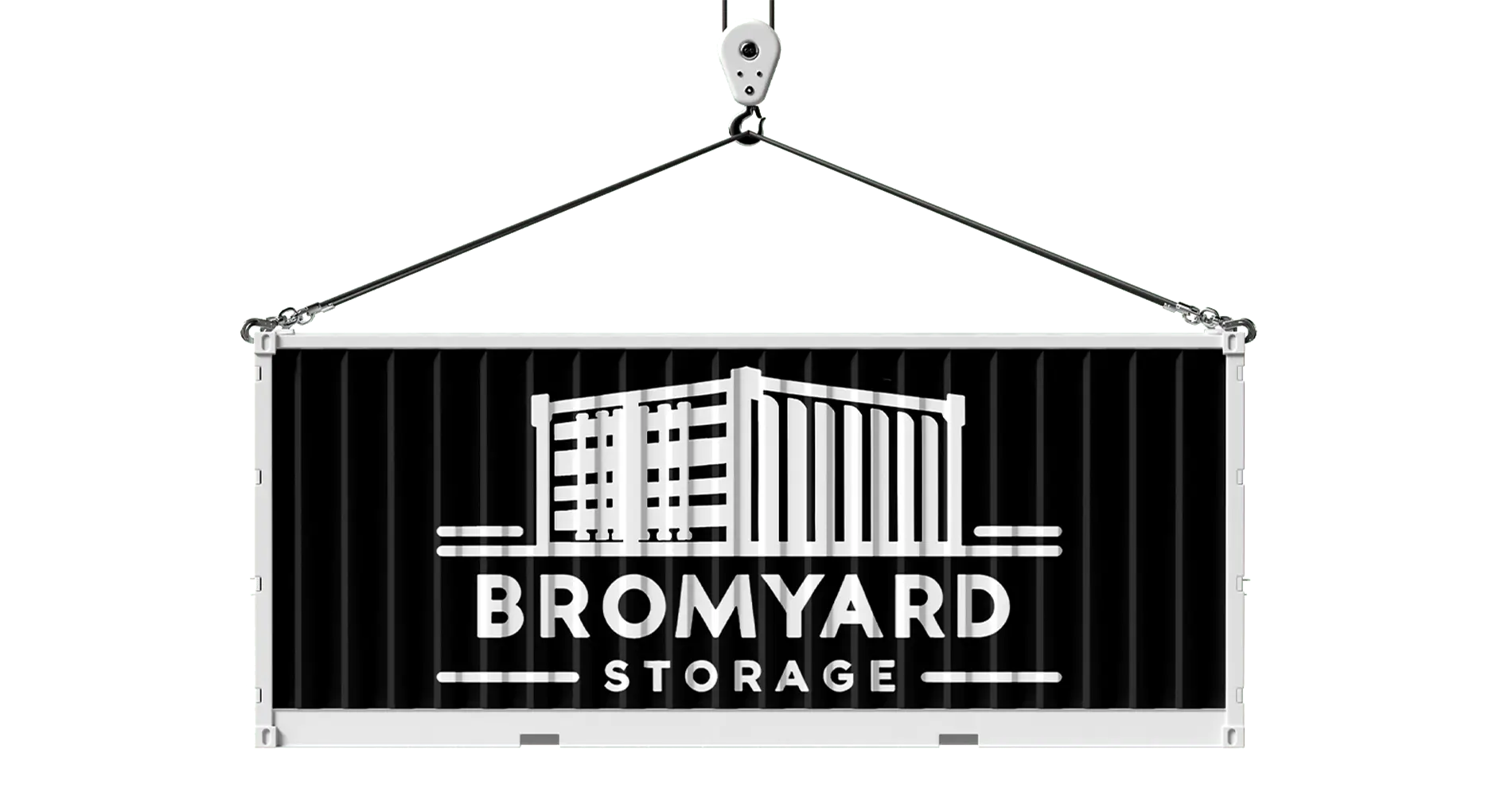 Household belongings stored inside a Bromyard Storage container